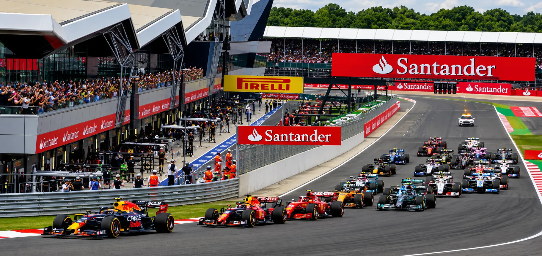 Luxury chauffeur vehicle for London to Silverstone transfers